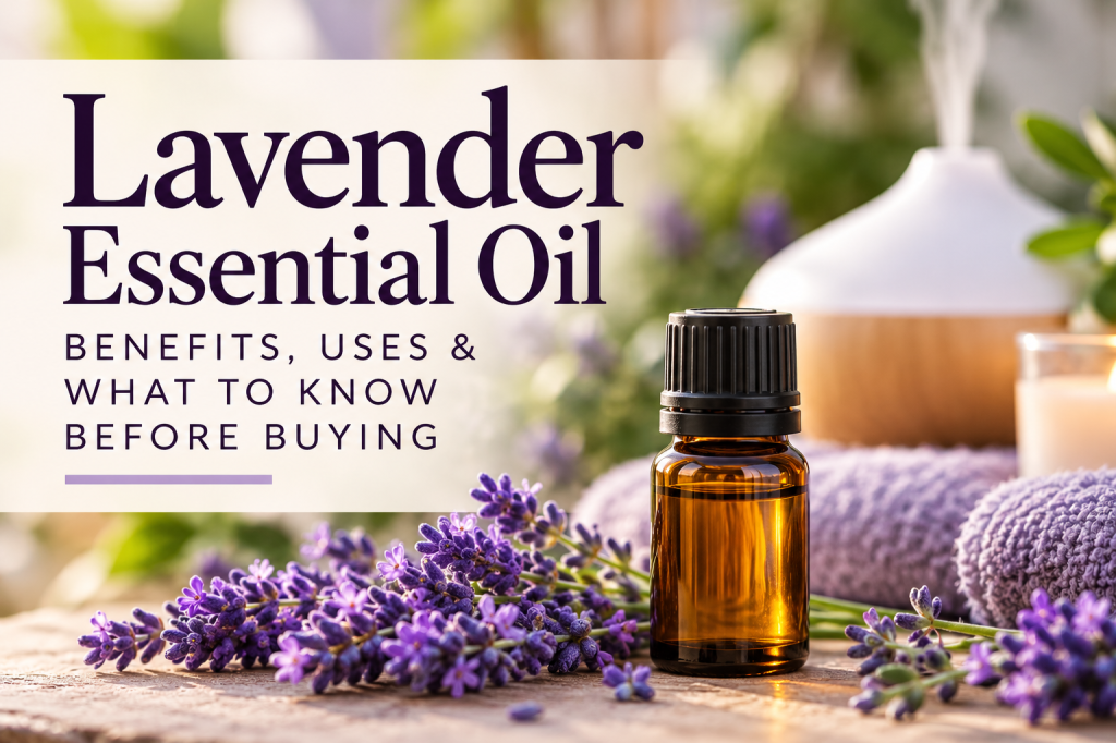 Lavender Essential Oil: Benefits, Uses & What to Know Before&nbsp;Buying